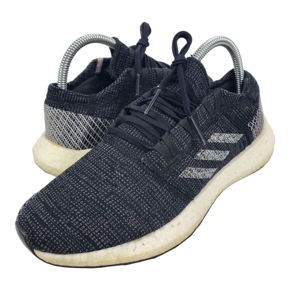 ADIDAS Shoes PURE BOOST GO Womens Size 8.5 Black Athletic Running Sneaker F36255 - Picture 10 of 13